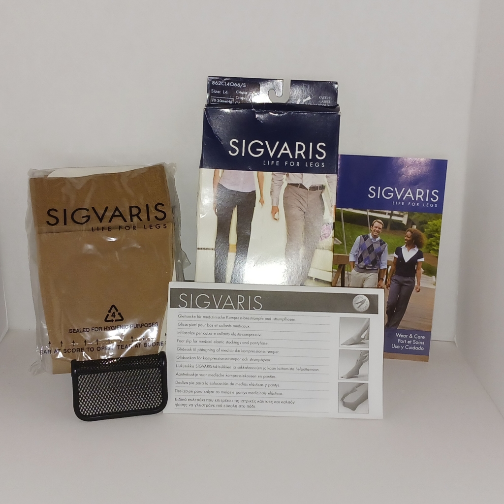Sigvaris OpenToe KneeHi Compression Stockings 2030 Mmhg L4 Nib